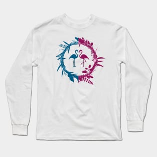 Flamingos In Love Long Sleeve T-Shirt